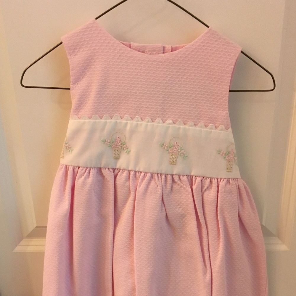 NEW Peaches and Cream Smocked Dress